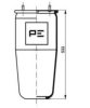 PE Automotive 084.020-70A Boot, air suspension